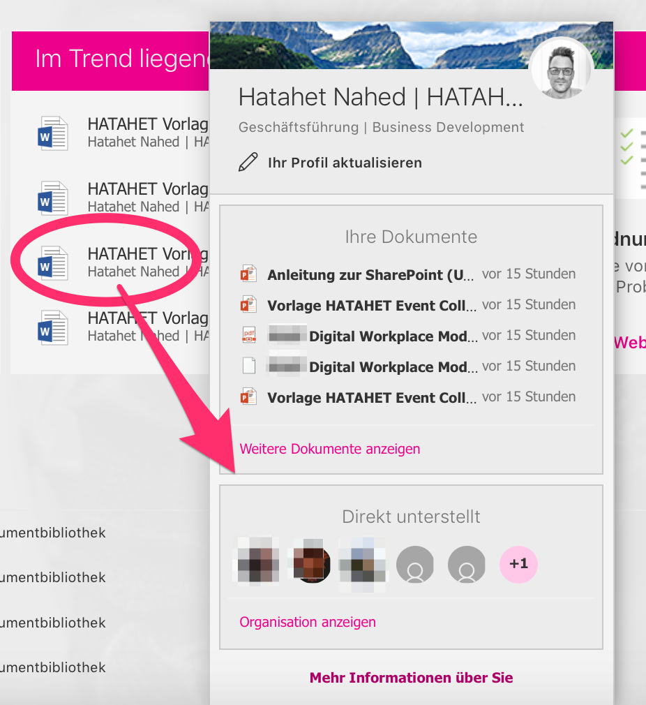 screenshot-office-365-sharepoint-online-neue-websiteinhalte-detail-trend-kontakt-flyout